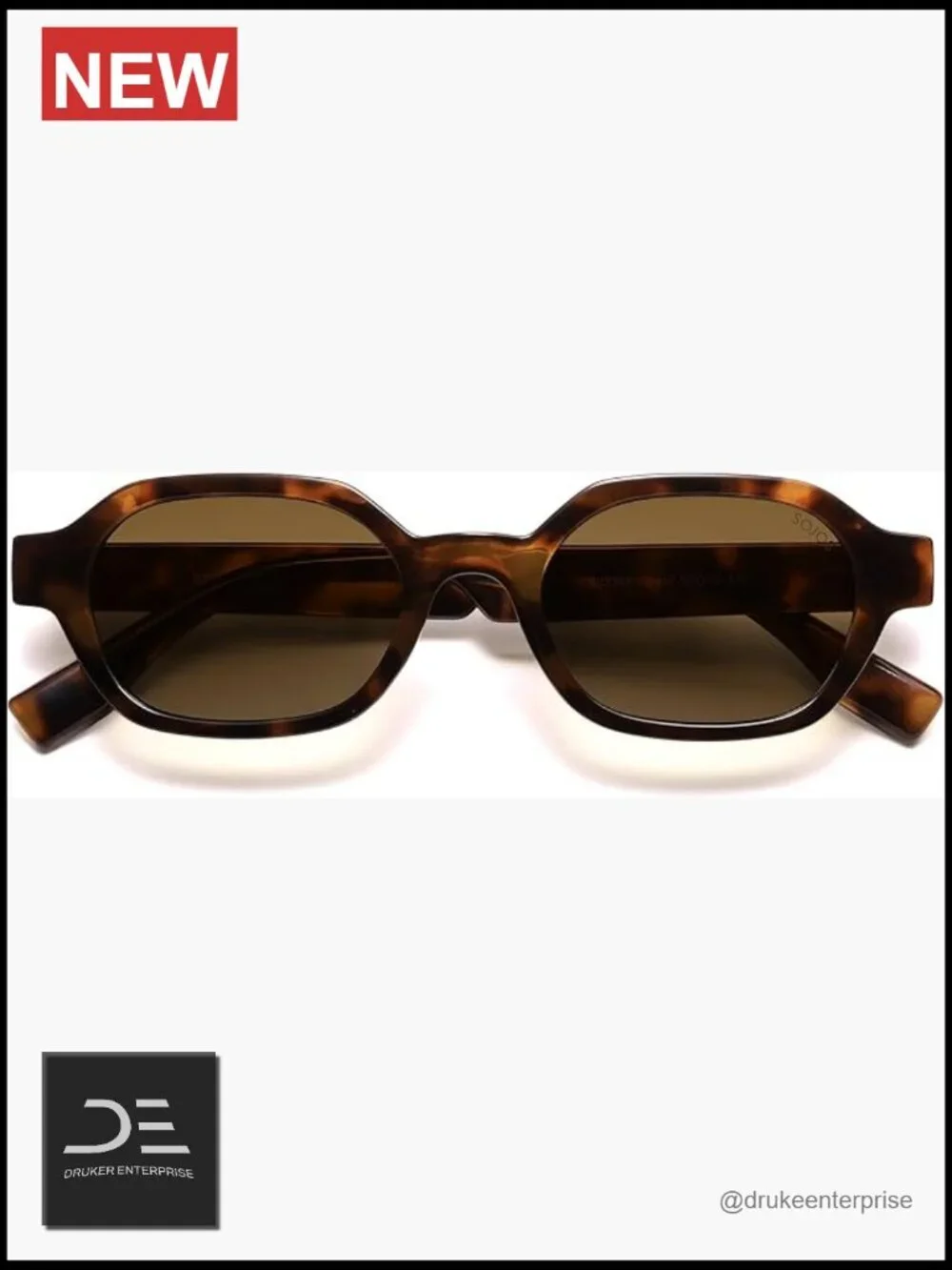 Retro Polarized Hexagon Sunglasses UV400 Unisex Trendy